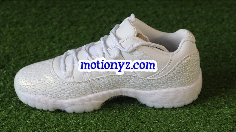 Air Jordan 11 Low GS Frost White PRM Heiress